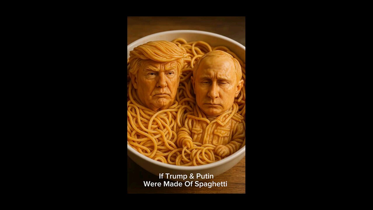 If Trump & Putin Were Made Of Spaghetti