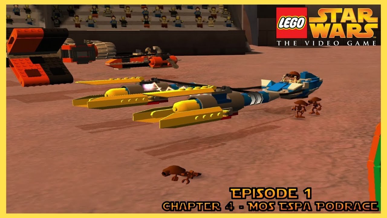 Lego Star Wars The Video Game Episode 1 Chapter 4 Mos Espa Podrace