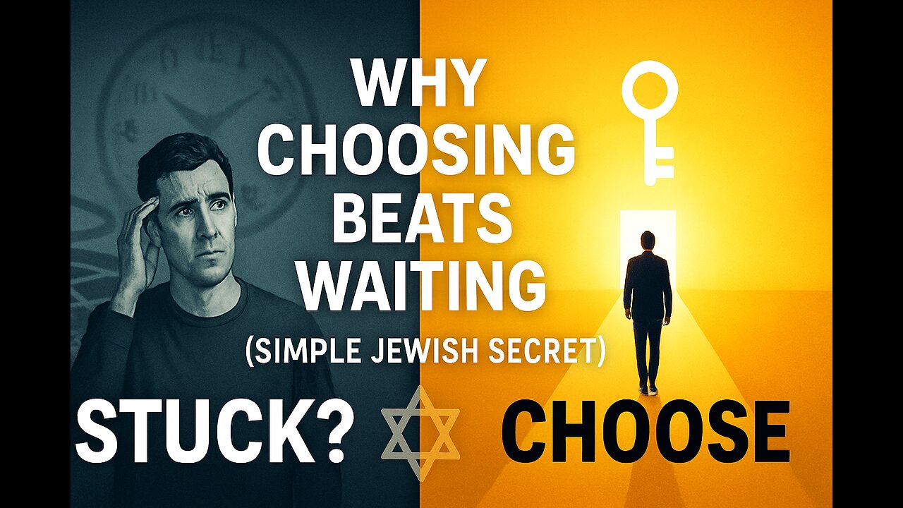 Get Unstuck NOW: Why Choosing Beats Doubting (Simple Jewish Secret)