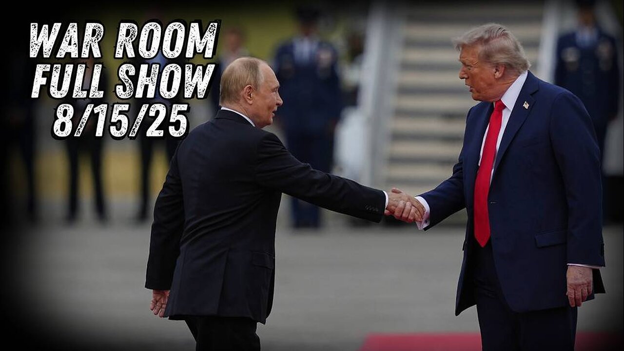 Trump & Putin Hold Peace Summit In Alaska to ‘STOP THE KILLING,’ De-Escalate Ukraine-Russia War