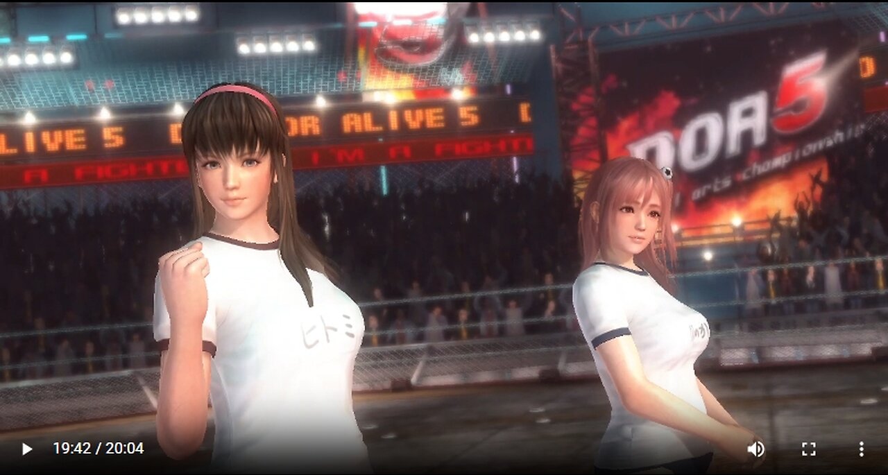 Hitomi & Honoka Survival Gameplay