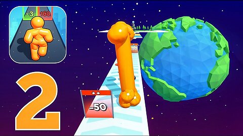 Tall Man Run - Gameplay Walkthrough Part 2 - Level 21-30 (Android, iOS)