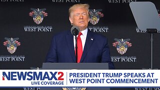 LIVE: President Donald Trump Commencement Address at USMA West Point | NEWSMAX2