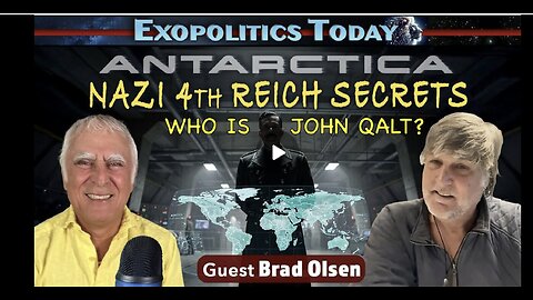 DR MICHAEL SALLA HOSTS BRAD OLSEN. Uncovering Antarctica’s Secrets & Hidden History