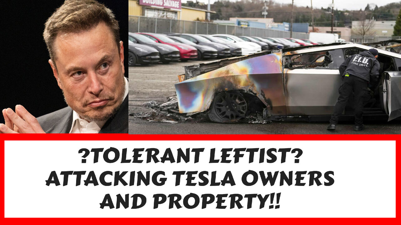 TESLA OWNERS AND ELON MUSK TARGETS OF THE LEFTS PROPAGANDA BLITZ