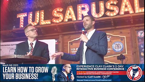 Eric Trump | Eric Trump Teaches How to Grow Your Company IN TRUMP TIME Including: Time Management, Hiring, Branding, Marketing & More + Join Eric Trump At Clay Clark's September 25-26 Business Conf (15 Tickets Remain)