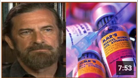 "MMR Vaccine Tied to Autism and Bowel Disease, Says Alan Watt"