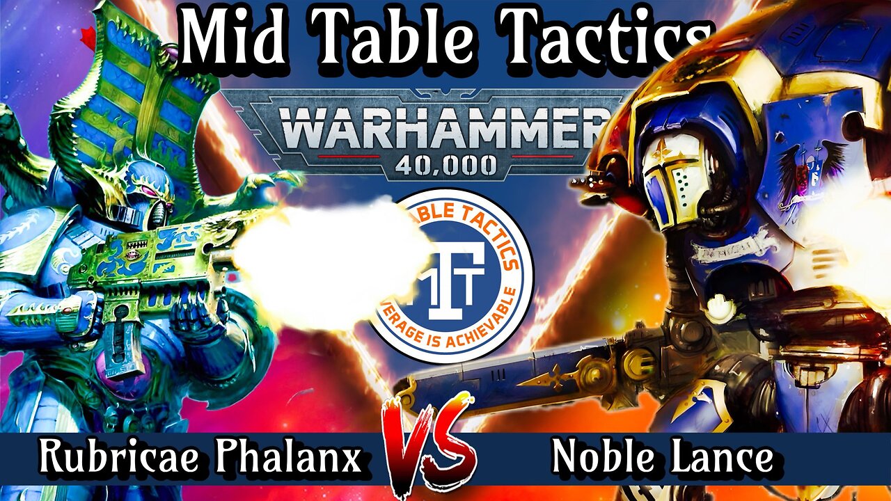 Warhammer 40k Battle Report: Imperial Knights VS Thousand Sons