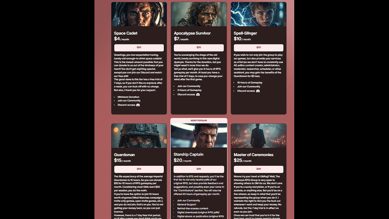 we now have a patreon!