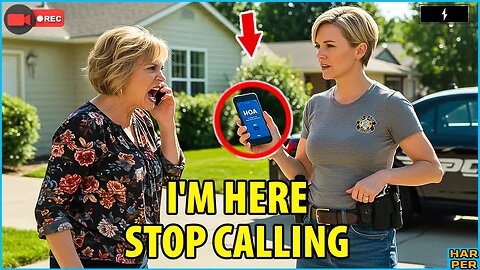 HOA Karen Called Cops on My Wife for Not Opening the Door — Didn’t Know She’s the New Police Chief!