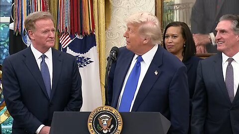 Trump, Roger Goodell announce 2027 NFL draft location