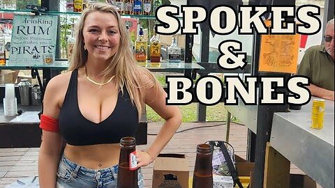 Myrtle Beach Bike Week Action at the SPOKES & BONES