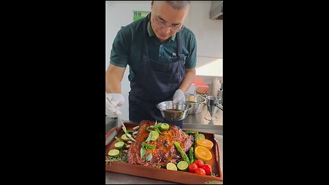 slow roasted pork ribs