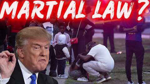 Trump Addressing Crimewave in DC - GAMEOVER?!