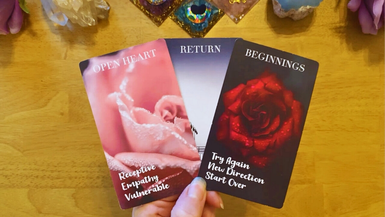 THIS EMOTIONAL CONVERSATION CAN LEAD TO A NEW BEGINNING FOR YOU BOTH 💞 (REUNION) LOVE READING 🌸