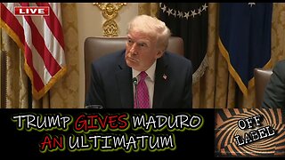 Trump Tells Maduro "Flee Venezuela Or Else"