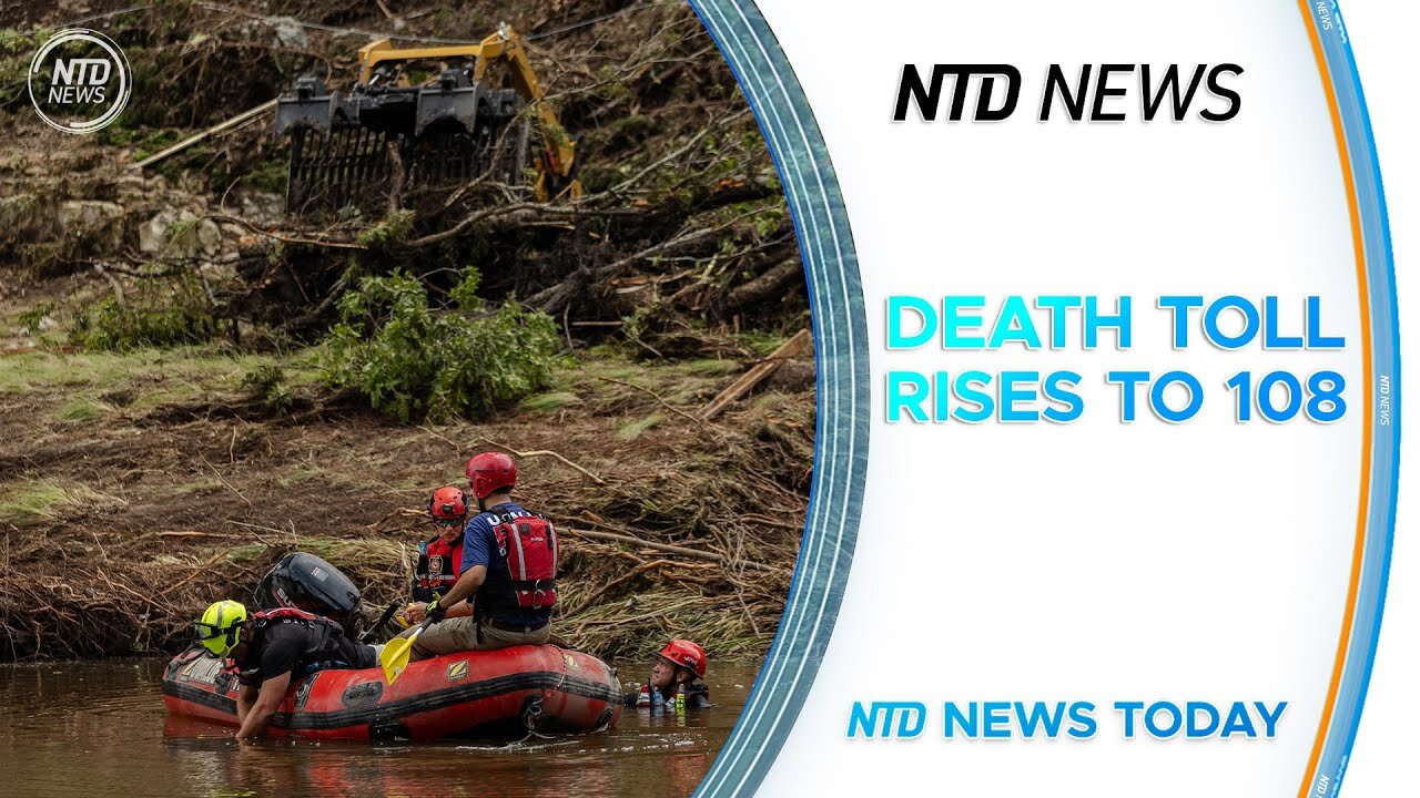 Death Toll Rises to 108 in Central Texas Floods; Trump Holds Cabinet Meeting