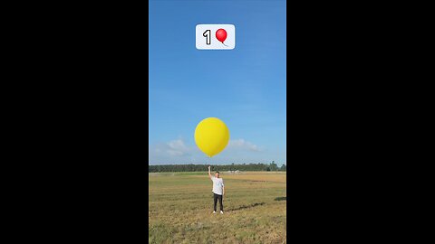 How many balloons does it take to fly