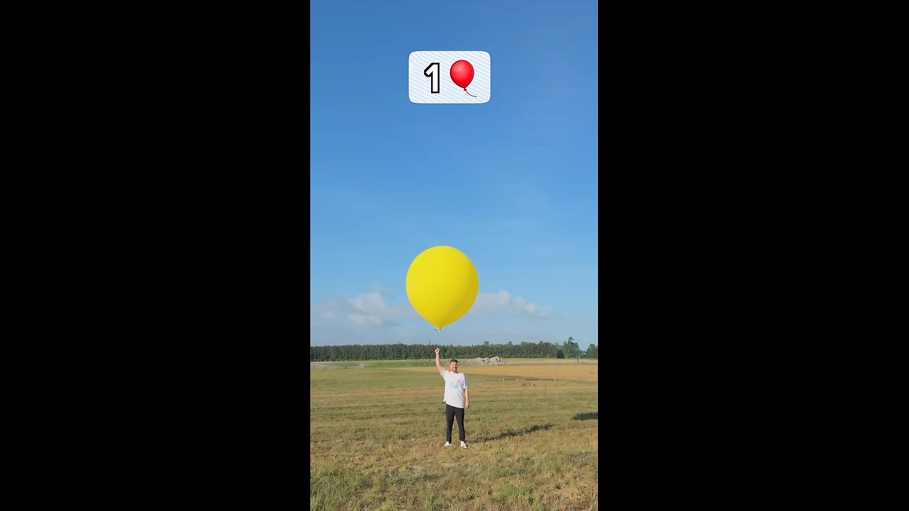 How many balloons does it take to fly