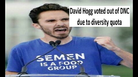 David Hogg outed from DNC Chair due to diversity quota
