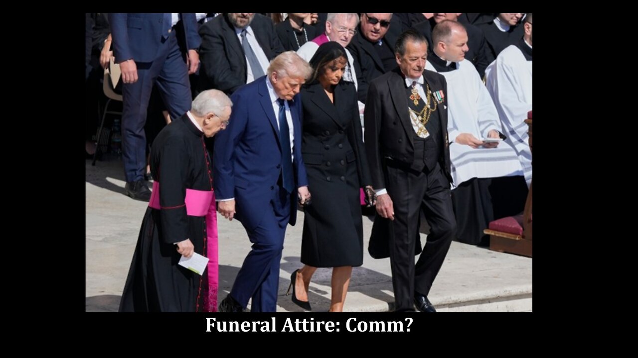 Trump's Funeral Attire: Comm?