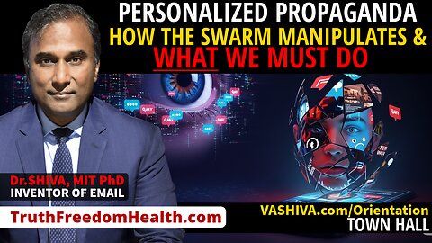 Dr.SHIVA™ LIVE: Personalized Propaganda. How The Swarm Manipulates & WHAT We Must Do