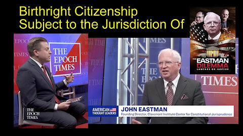 Birthright Citizenship Subject to the Jurisdiction Of