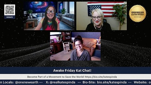Awake Friday Kat Chat, with Host Kat Espinda and Guests Junique and Alexia, 9-12-25