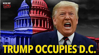 Emergency or Power Grab? Trump Occupies the Capital | The Tony Michaels Podcast #969