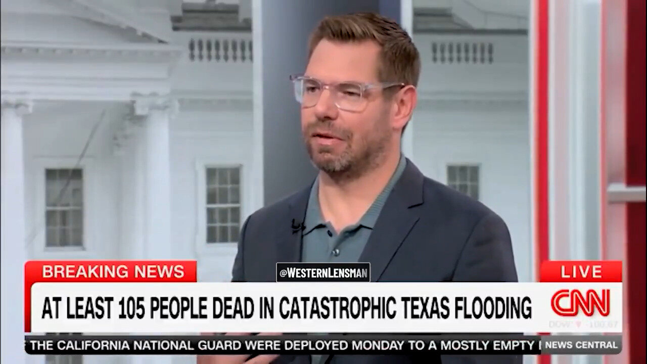 Eric Swalwell Wants To Waste Time And Money In Futile Attempt To Blame Trump For Deadly Texas Floods