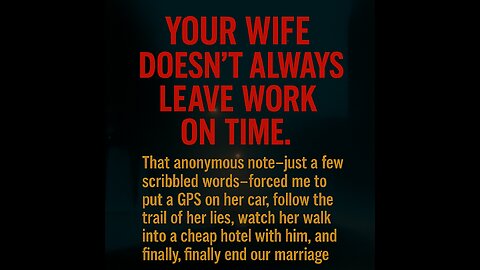 Why Did Someone WARN Me About My WIFE? What I FOUND After TRACKING Her CAR #storytime #viralstory