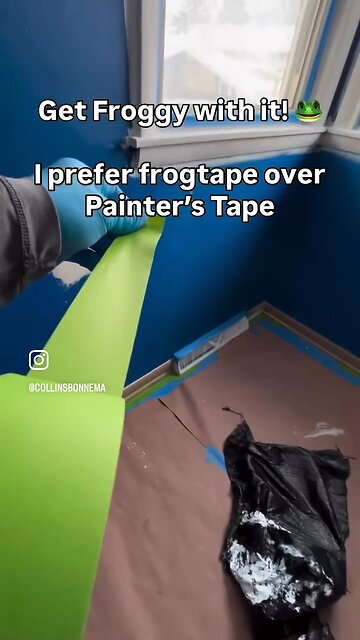 Day 2 Paint Prep: 🐸 FrogTape + Plus 3 Compound Magic! 🎨 #paintprep