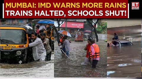 Mumbai Rains Live Updates_ City Paralyzed, Trains Halted, IMD Red Alert Issued, Schools Shut!