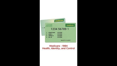 Medicare – Health, Identity & Control 1984 - Australia