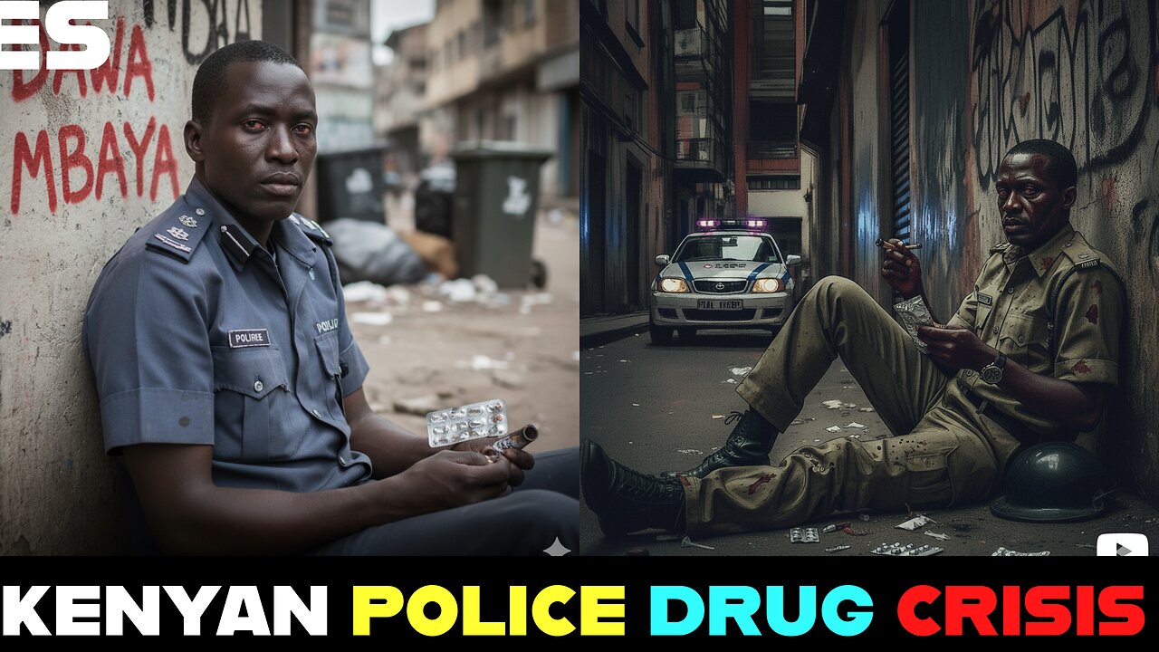 Behind the Badge - Kenya's Hidden Drug Crisis Among Police.