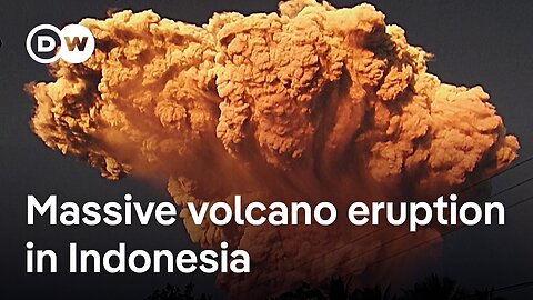 Volcano eruption grounds flights and disrupts air travel across Indonesia | DW News