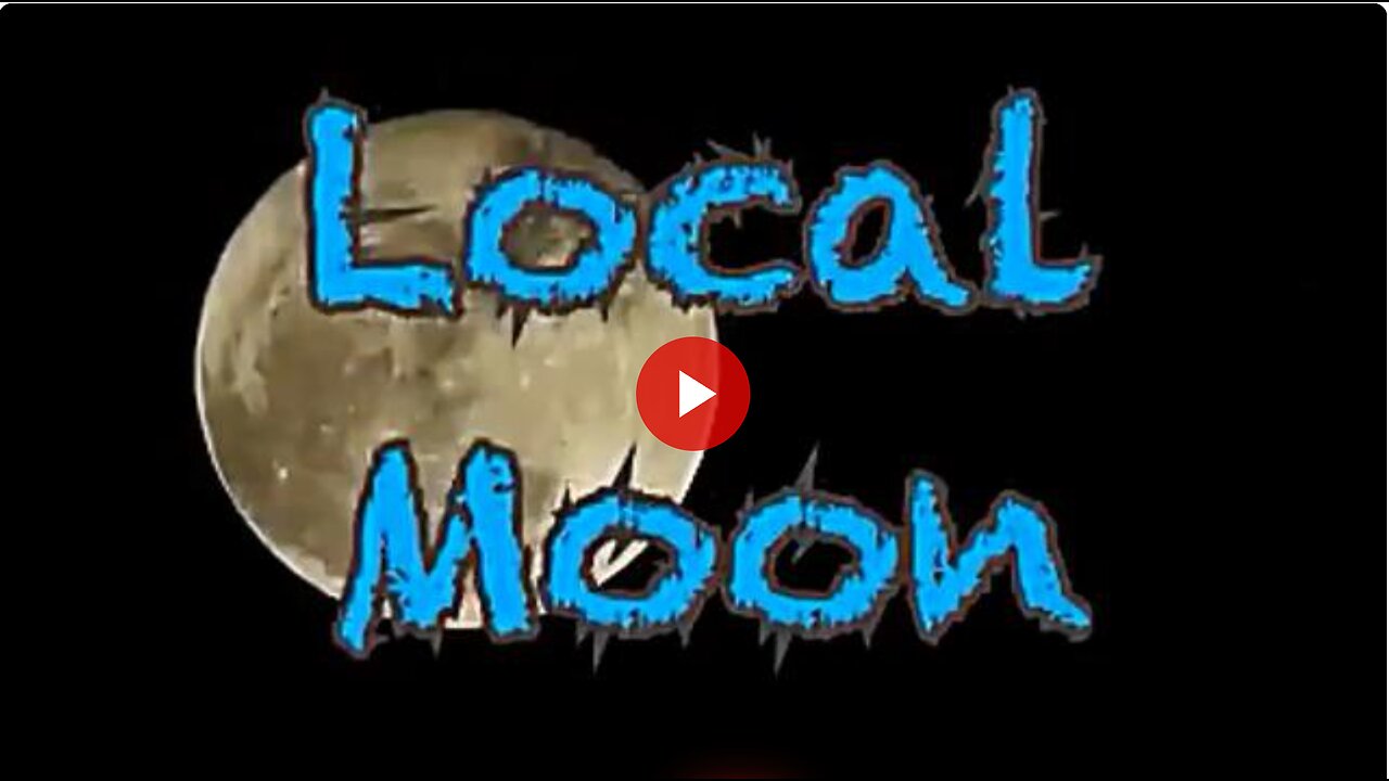 Local Moon - The Moon is in between the clouds, not 238 thousand miles away!