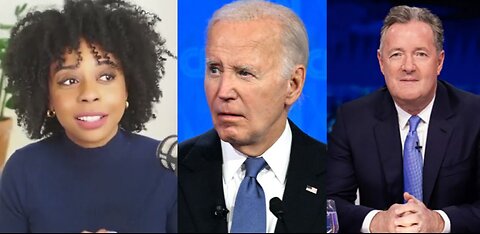 Briahna Joy Gray & Piers Morgan Calling Out Media & Democrats For Covering up Biden's Decline