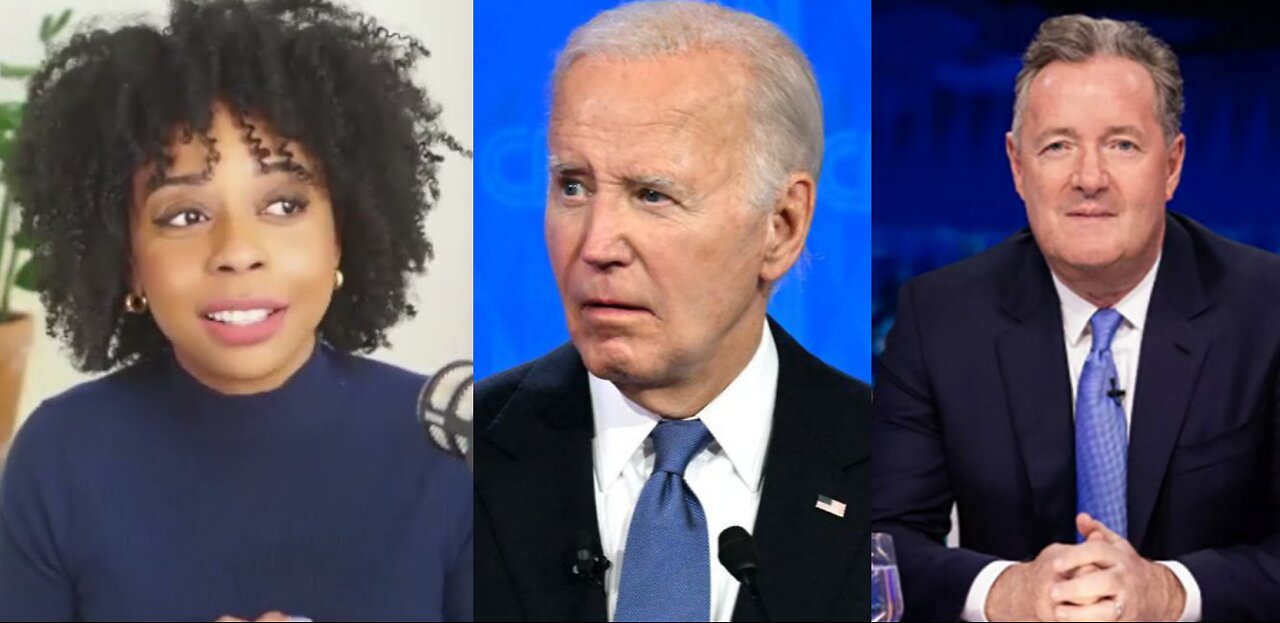 Briahna Joy Gray & Piers Morgan Calling Out Media & Democrats For Covering up Biden's Decline