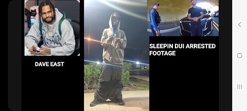 DAVE EAST RAPPER ARRESTED FO DUI SLEEPIN AT WHEEL RUDE COP FIND OUT TERRIBLE AWAKENIN STOP HATIN💪🏾🔵