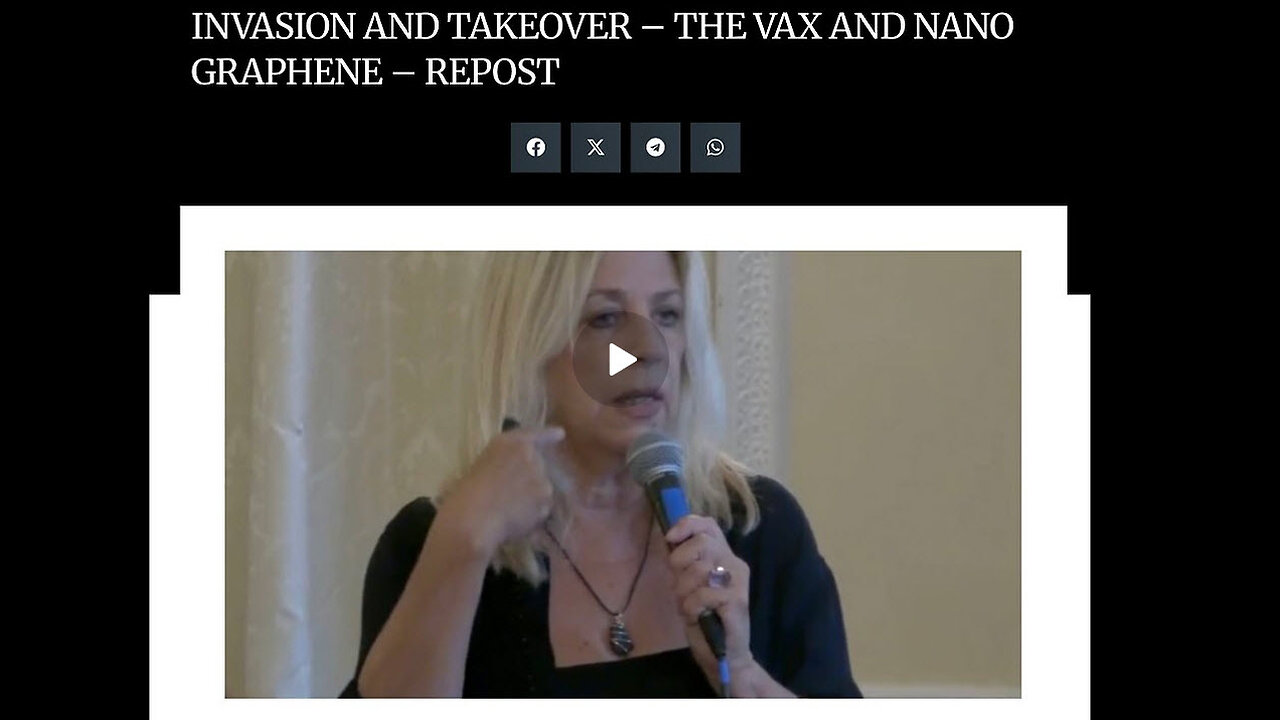 ICYMI - KERRY CASSIDY -THE COVID AGENDA: INVASION AND TAKEOVER – THE VAX AND NANO GRAPHENE