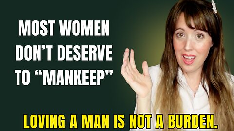 Women don't get it! They DEMAND all perks of having a man but refuse to appreciate him.