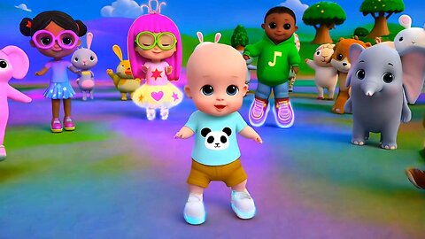 Disco Dance with Friends | Nursery Rhyme and Kids Song