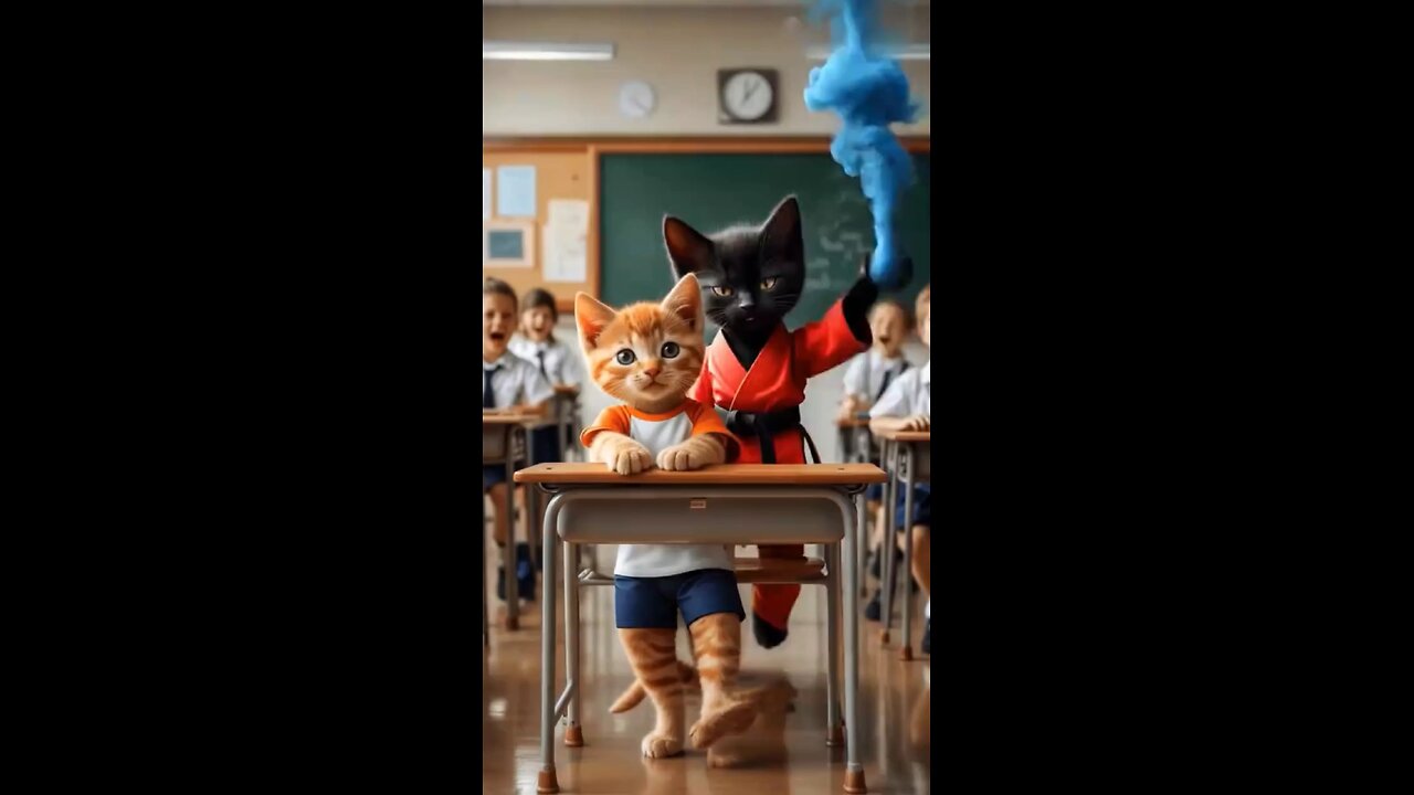 Cat Struggle Brother's Love story
