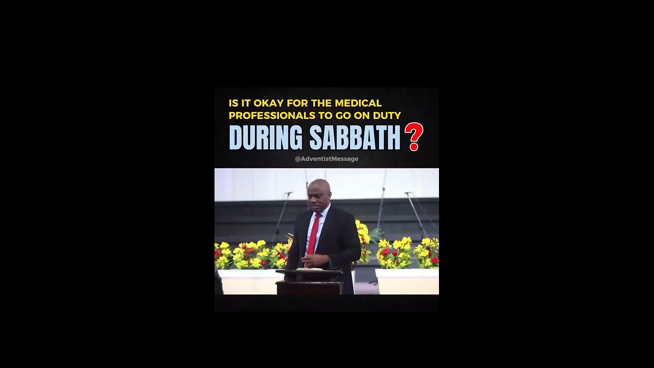 Medical professionals working on sabbath??