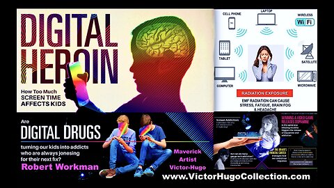 WARNING 5G EMF Parasites WiFi Cell Phone Radiation Digital Heroin Dr Shiva Robert Workman VictorHugo