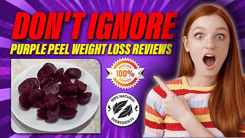 She Tried This 6-Second Purple Peel—Her Transformation Will SHOCK You!
