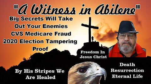 Big Secrets Will Take Out Your Enemies CVS Medicare Fraud 2020 Election Tampering Proof