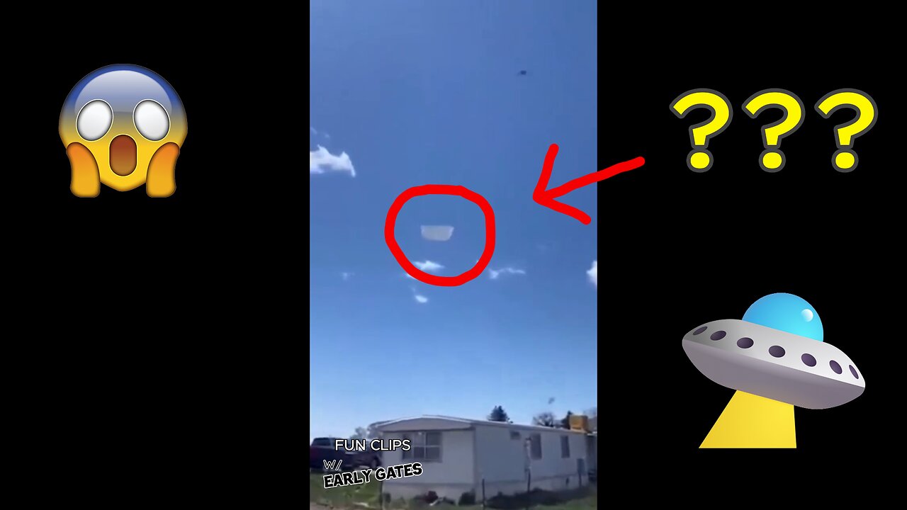 UFO Crash Lands on Camera Guy?!