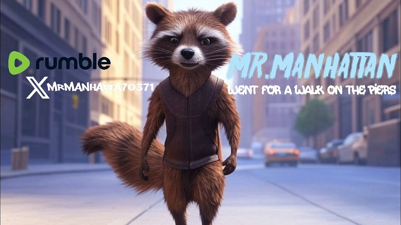 Mr.Manhattan Went for a walk on the Piers